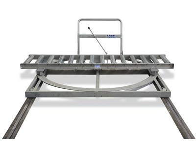 عربة السكك الحديدية الدوارة